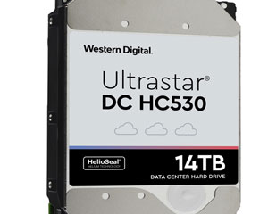 웨스턴디지털, 업계 최대 용량 14TB HDD 공개